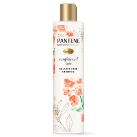 Pantene Sulfate Free Curly Hair Shampoo;  Anti Frizz;  with Jojoba Oil;  Color Safe;  9.6 oz