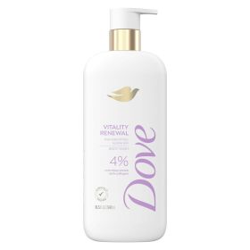 Dove Vitality Renewal Firming Body Wash 4% Restoring Serum with Collagen All Skin Type, 18.5 oz