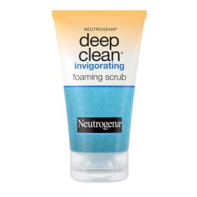 Neutrogena Deep Clean Invigorating Foaming Gel Face Scrub, 4.2 fl. oz