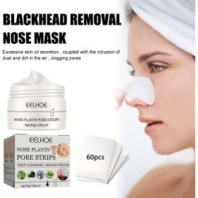 EELHOE Blackhead Removal Nasal Mask Deep Pore Cleansing Blackheads & Acne Rip-Off Nasal Mask