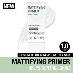 Neutrogena Mattifying Primer with Shine Control Blurs Pores, 1 oz