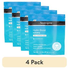 (4 pack) Neutrogena Moisturizing Hydro Boost Hydrating Face Mask, 1 oz