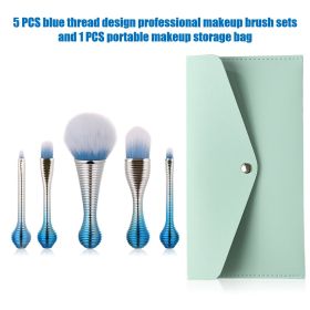 5pcs Makeup Brushes Set for Foundation, Eye Shadow, Blush