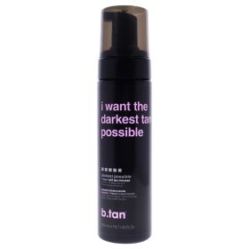 I Want The Darkest Tan Possible Self Tan Mousse