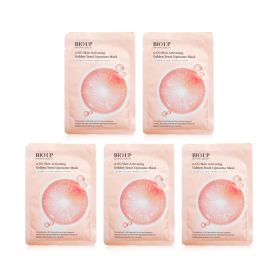 NATURAL BEAUTY - (For KR) BIO UP a-GG Skin Activating Golden Yeast Liposome Mask 5x25ml/0.84oz