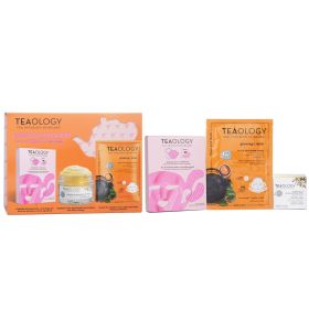 TEAOLOGY - Kombucha Revitalizing Forever Beauty Ritual Set: Cream 50ml + Vitamin C Mask + Reusable Face+Eye Mask Set 505570 3pcs