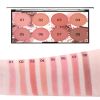 8 Colors Blush Palette Matte Mineral Blush Powder Bright Shimmer Face Blush Contour and Highlight Blush Palette Professional Facial Beauty Cosmetic Ma