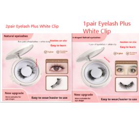 Magnetic Suction False Eyelashes Little Devil Supernatural Magnet Suit (option: UBS053 and UBS043-Set1)