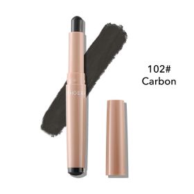 New Monochrome Lipstick Eyeshadow Stick Makeup (option: 102Carbon)