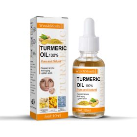 West&Month Turmeric Essential Oil Face Skin Anti-Wrinkle Lift Blemish Reduction Skin Care Moisturizing Oil (Color: 3pcs)