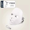 Skin Care Led Mask 7 Colours LED Light Therapy Face Beauty Deviteces Skin Rejuvenation Home Face Lifting Whining Beauty Device with Free Gift