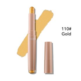 New Monochrome Lipstick Eyeshadow Stick Makeup (option: 110Gold)